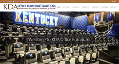 Desktop Screenshot of kdaofficefurniture.com